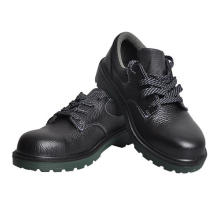 Labor Insurance Leather Rubber Anti-Smashing Anti-Piercing Non-Slip Work Industrial Safety Shoes